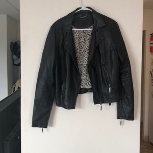 Faux Leather Jacket